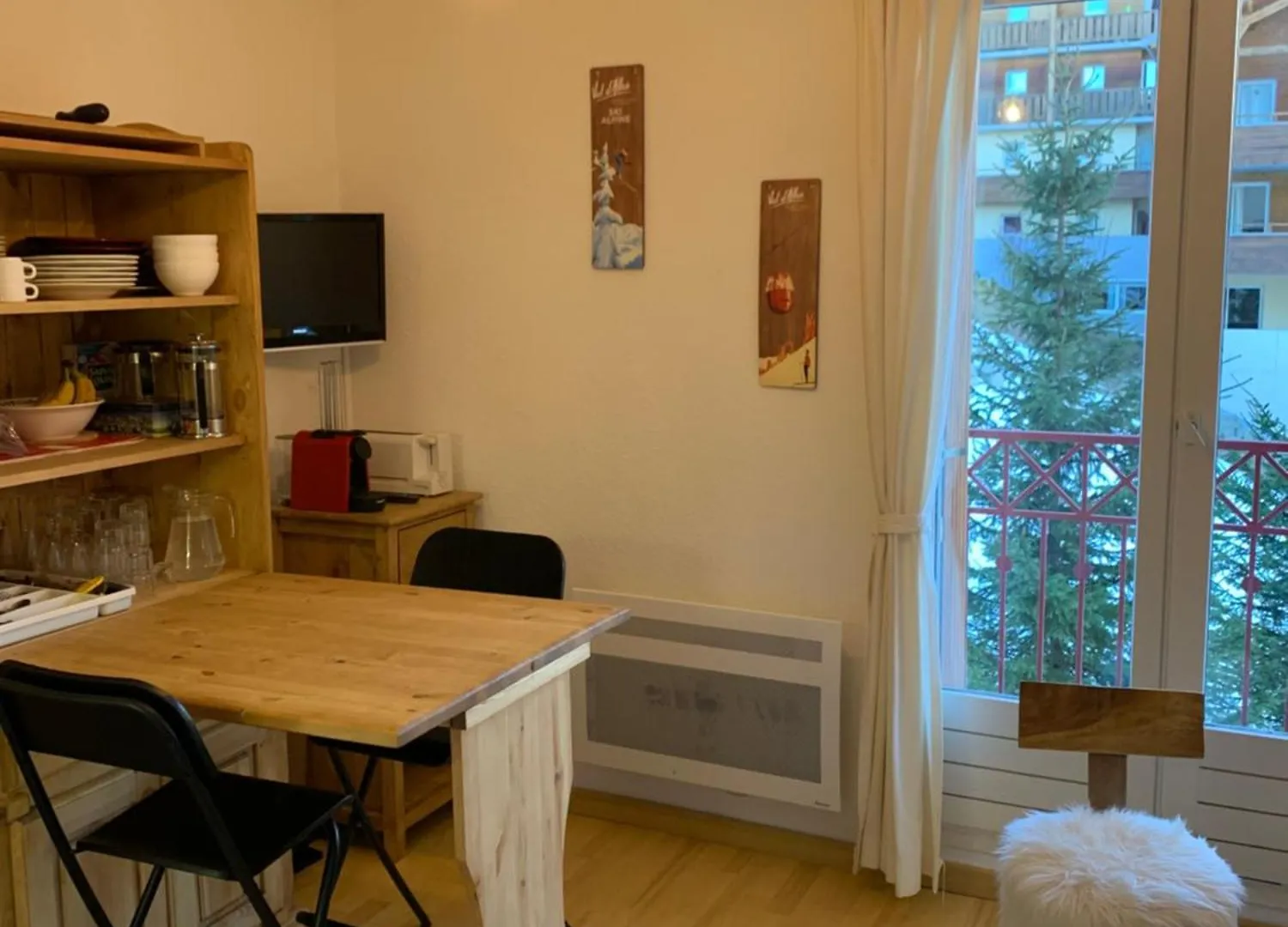 Apartment Studio Cosy Centre Station Parking Gratuit Allos France